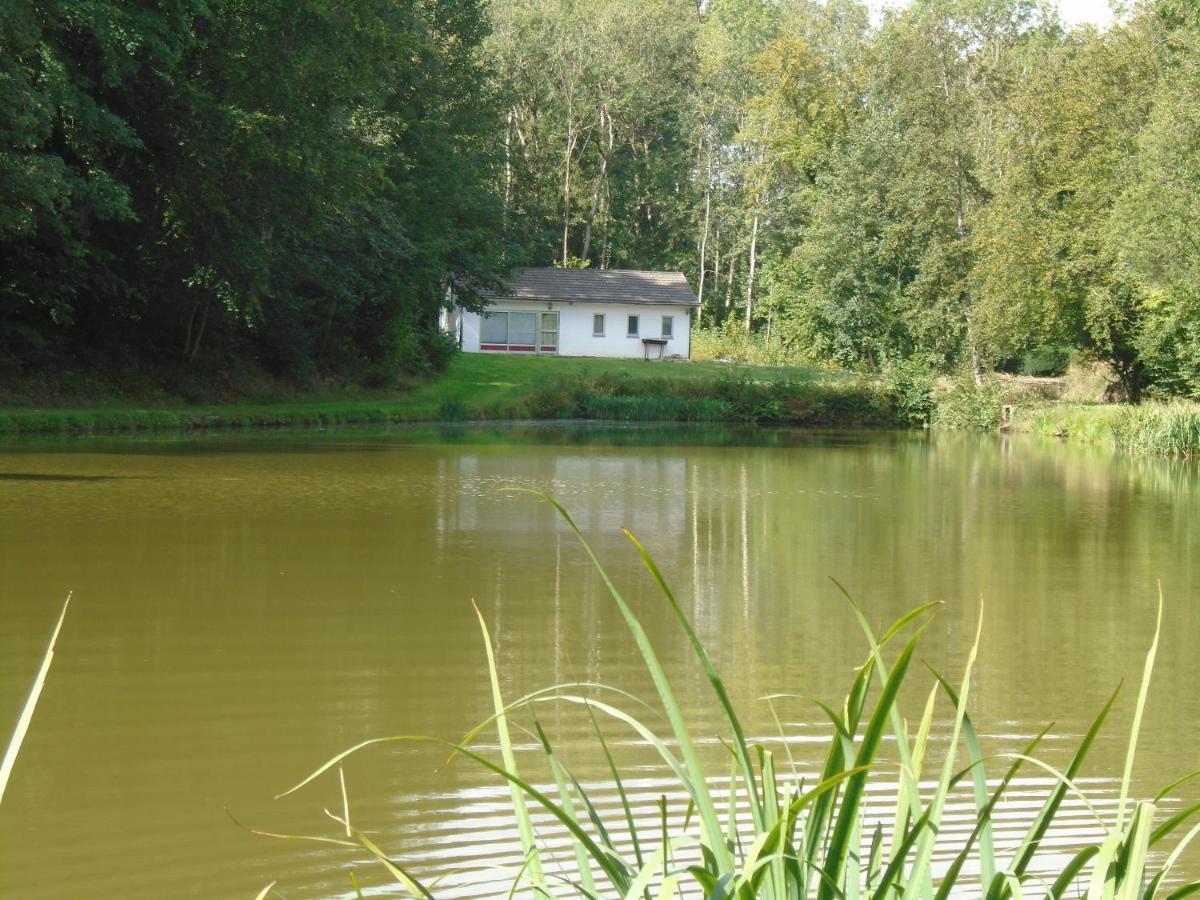 Deux Etangs Poissonneux Au Milieu Des Bois Avec Gite Moderne, La Halte Des Deux Lacs Rosée Buitenkant foto